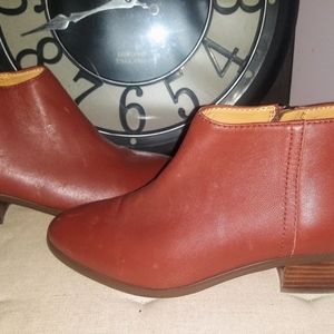 JCrew 100% leather ankle boot